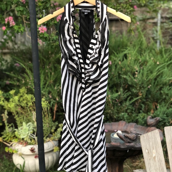 bebe Dresses & Skirts - Bebe striped dress